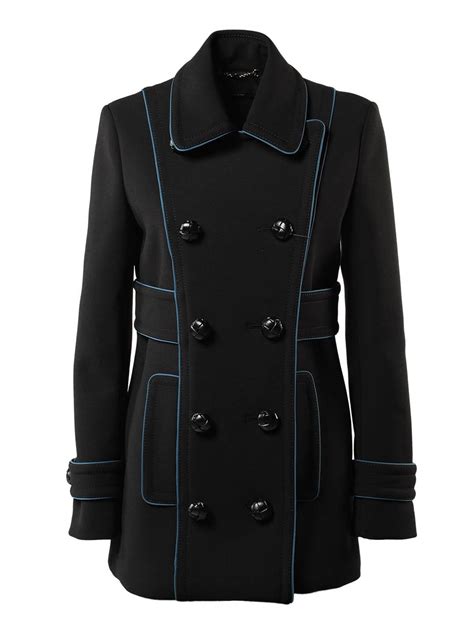 gucci wool trench coat|gucci women's pea coat.